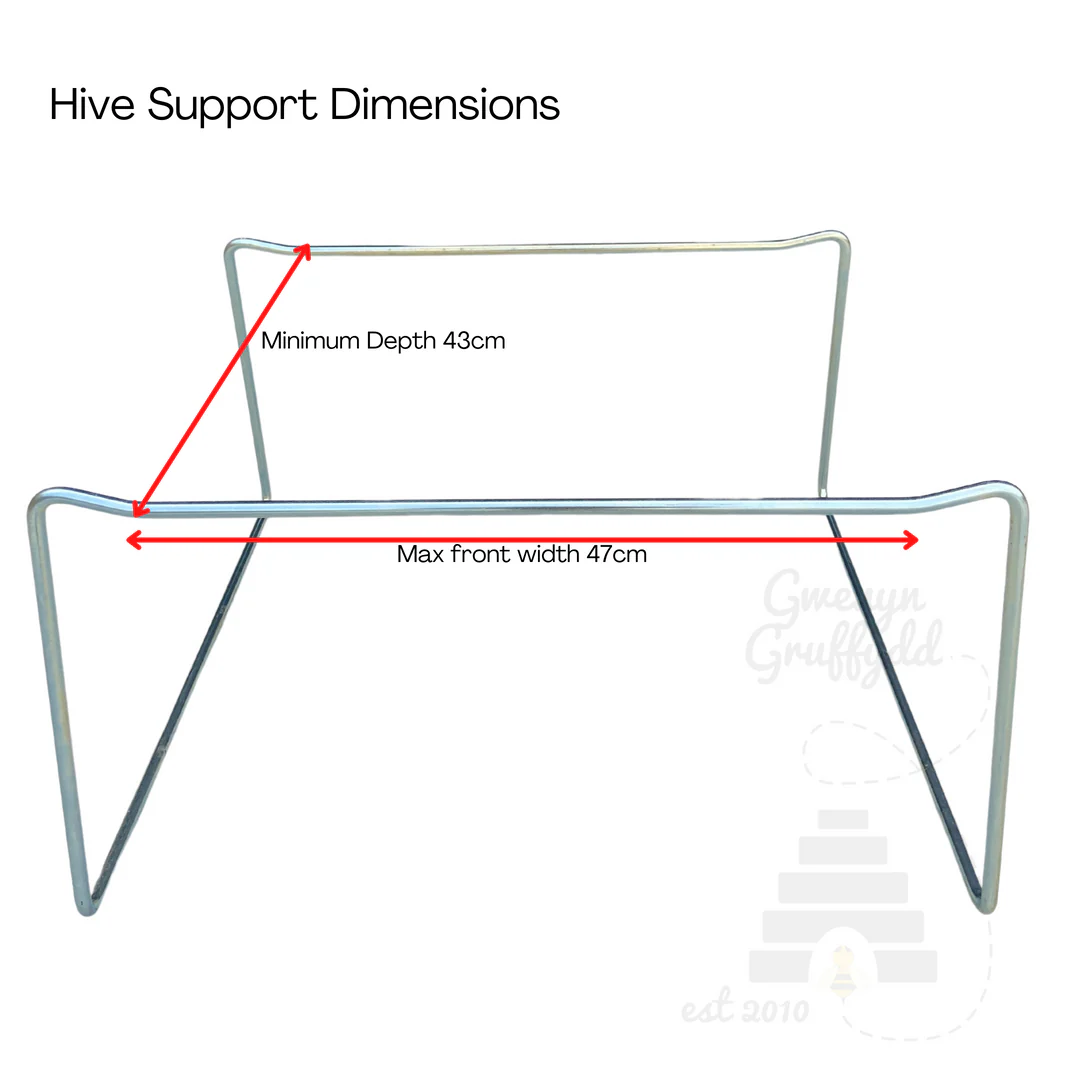 Galvanised Metal Universal Hive Stand - Image 4
