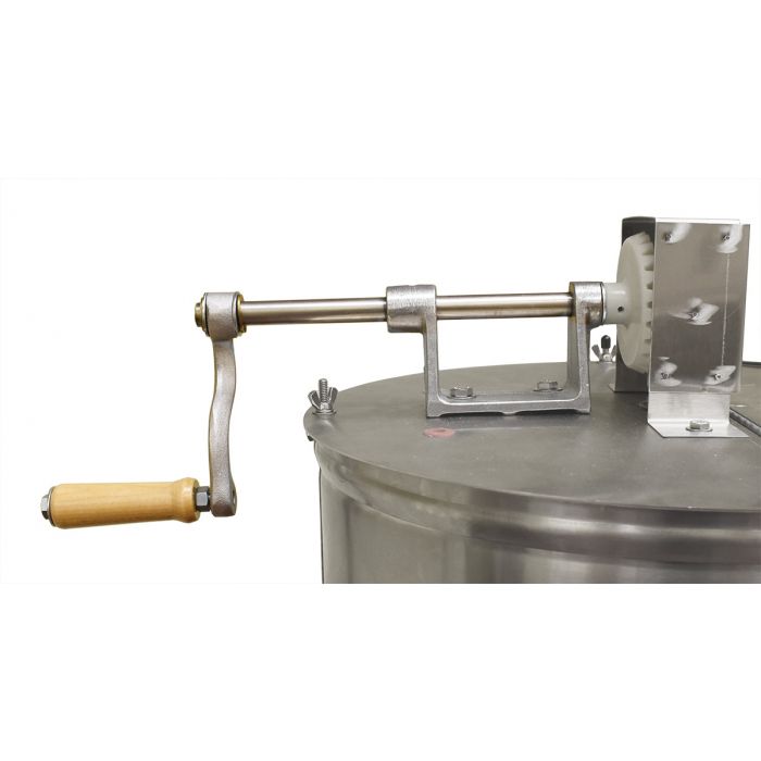 6-Frame Hand Honey Extractor with Removable Legs - Image 2